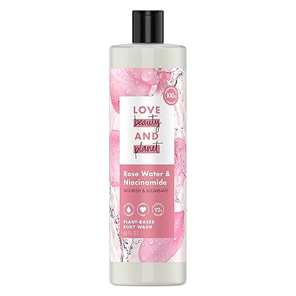 Love Beauty and Planet Rose Water & Niacinamide Body Wash
