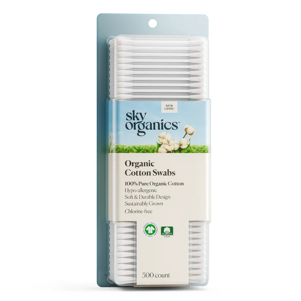 Sky Organics Organic Cotton Swabs
