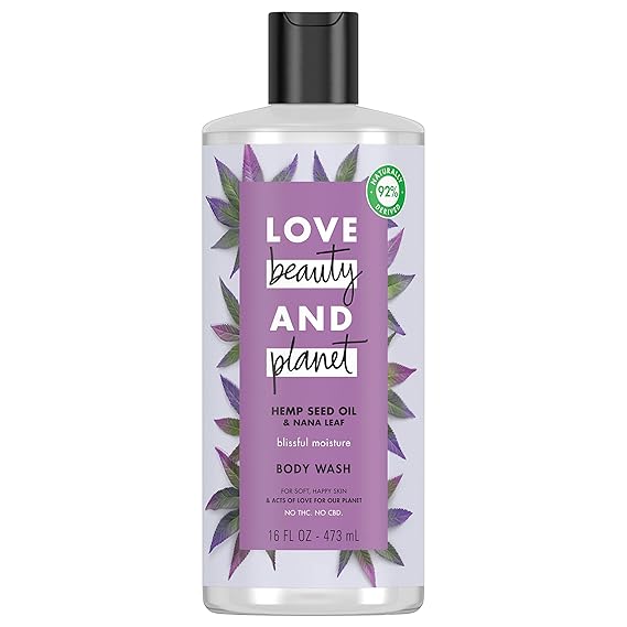 Love Beauty and Planet Hemp Seed Oil & Nana Leaf Body Wash