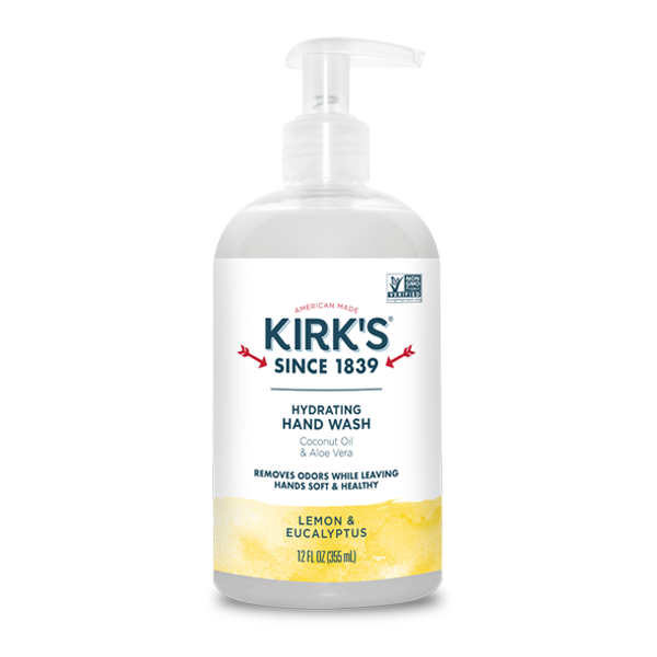 Kirk’s Odor Neutralizing Hand Wash Lemon & Eucalyptus | 355 ml