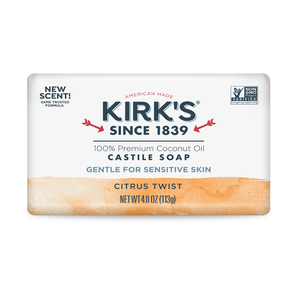 Kirk's Soap Citrus Twist | 4oz