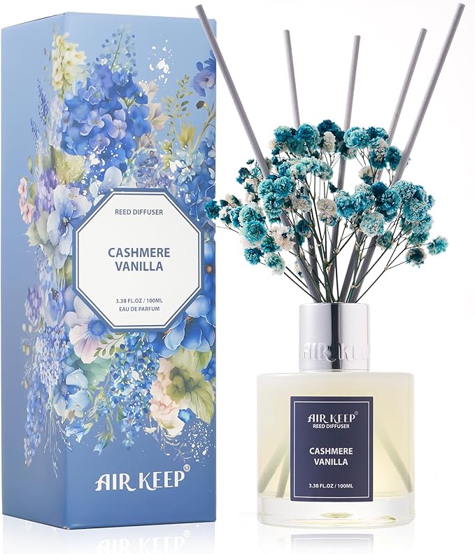 Airkeep Reed Diffuser Set Cashmere Vanilla