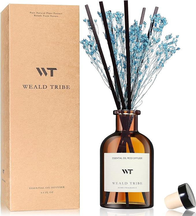 WEALD TRIBE Flower Reed Diffuser Set Cashmere Vanilla