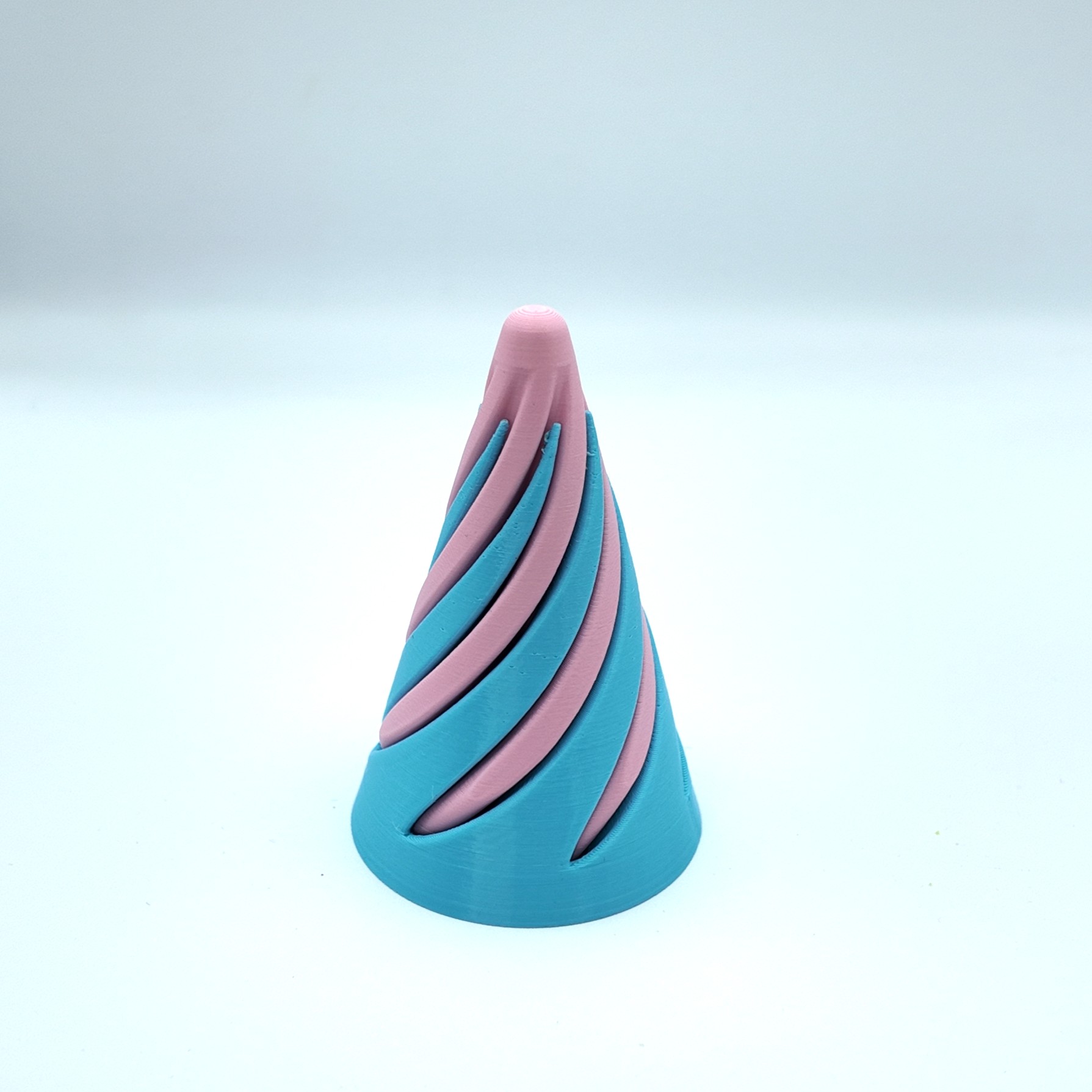 Fidget Cone Toy – Twisting Spinner Desk Toy – Sensory Fidget for Adults & Kids – Eco Friendly PLA – Unique Spinning Gift Idea