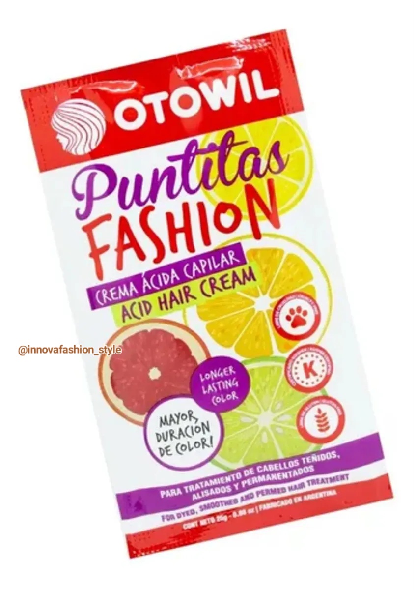 Crema Acida Puntitas Fashion Otowil Sachet 20g