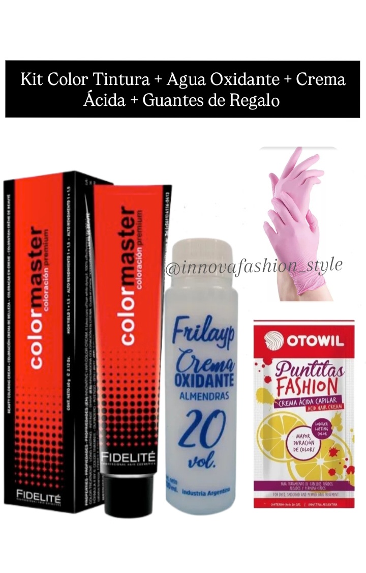 Kit Color Tinte para Cabello