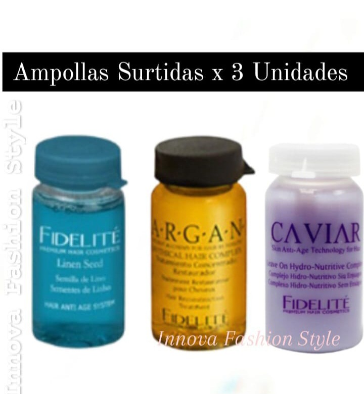 Ampollas Surtidas x 3 Unidades