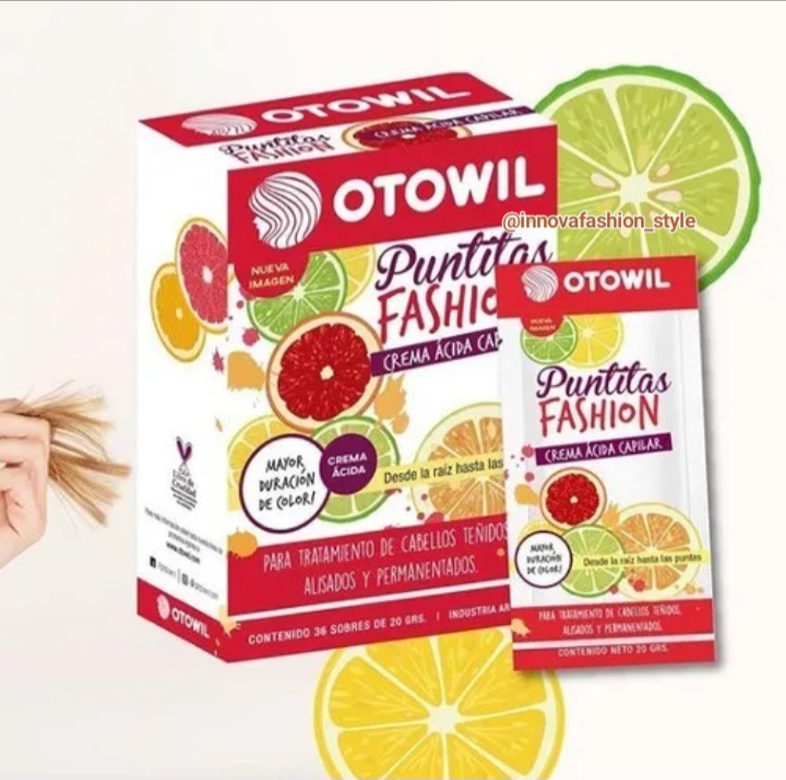 Crema Acida Puntitas Fashion Otowil Sachet 20g