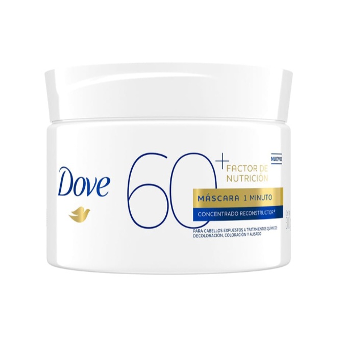 Dove 60+ Máscara 1 minuto