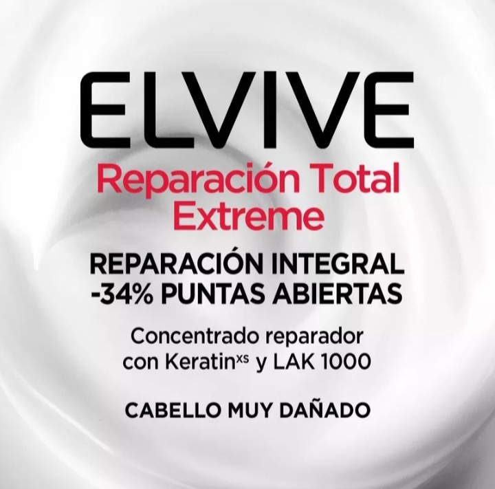 Mascarilla RECONSTRUCCIÓN TOTAL EXTREME ELVIVE de L'ORÉAL Paris