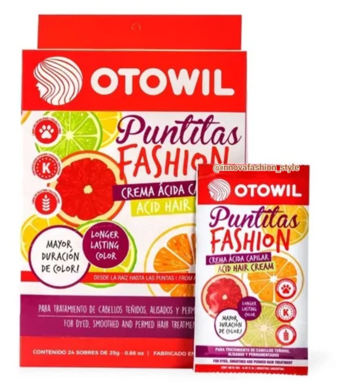 Crema Acida Puntitas Fashion Otowil Sachet 20g