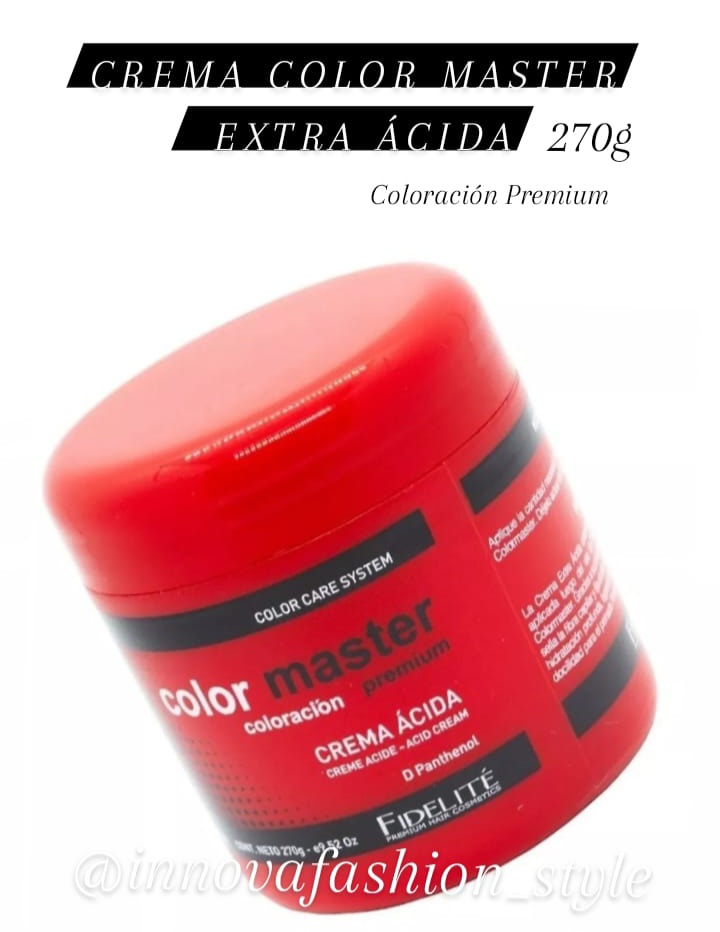 Crema Extra Ácida Color Master 270g