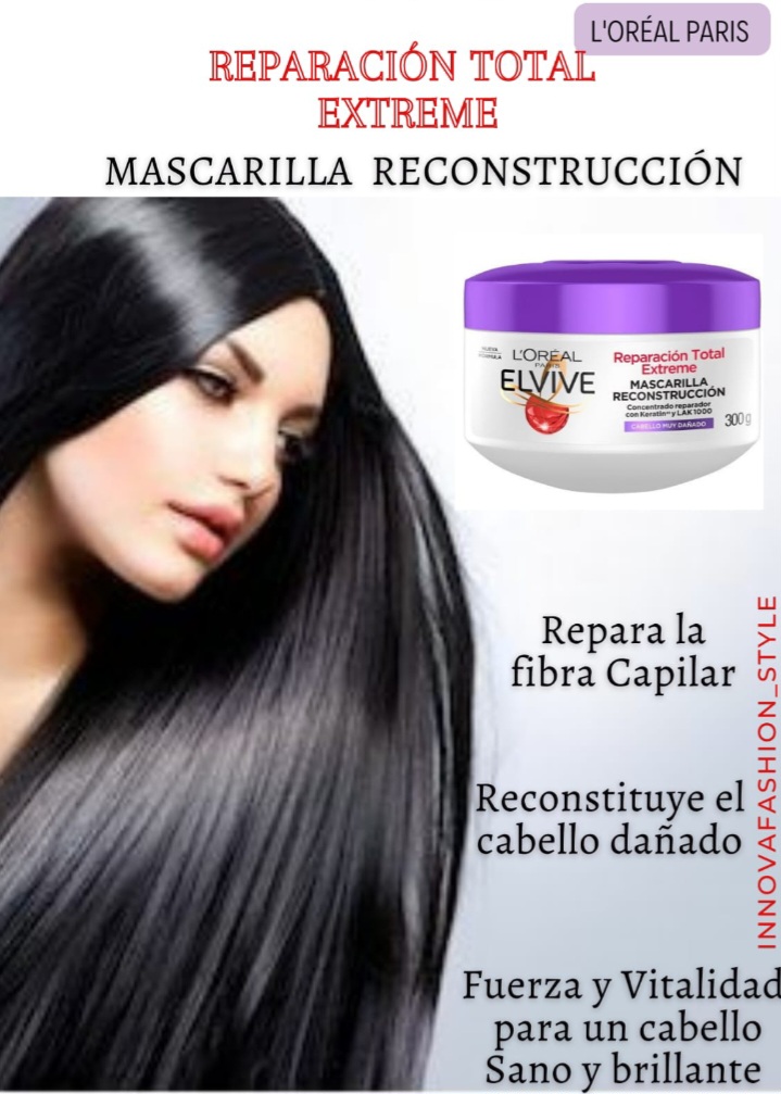 Mascarilla RECONSTRUCCIÓN TOTAL EXTREME ELVIVE de L'ORÉAL Paris