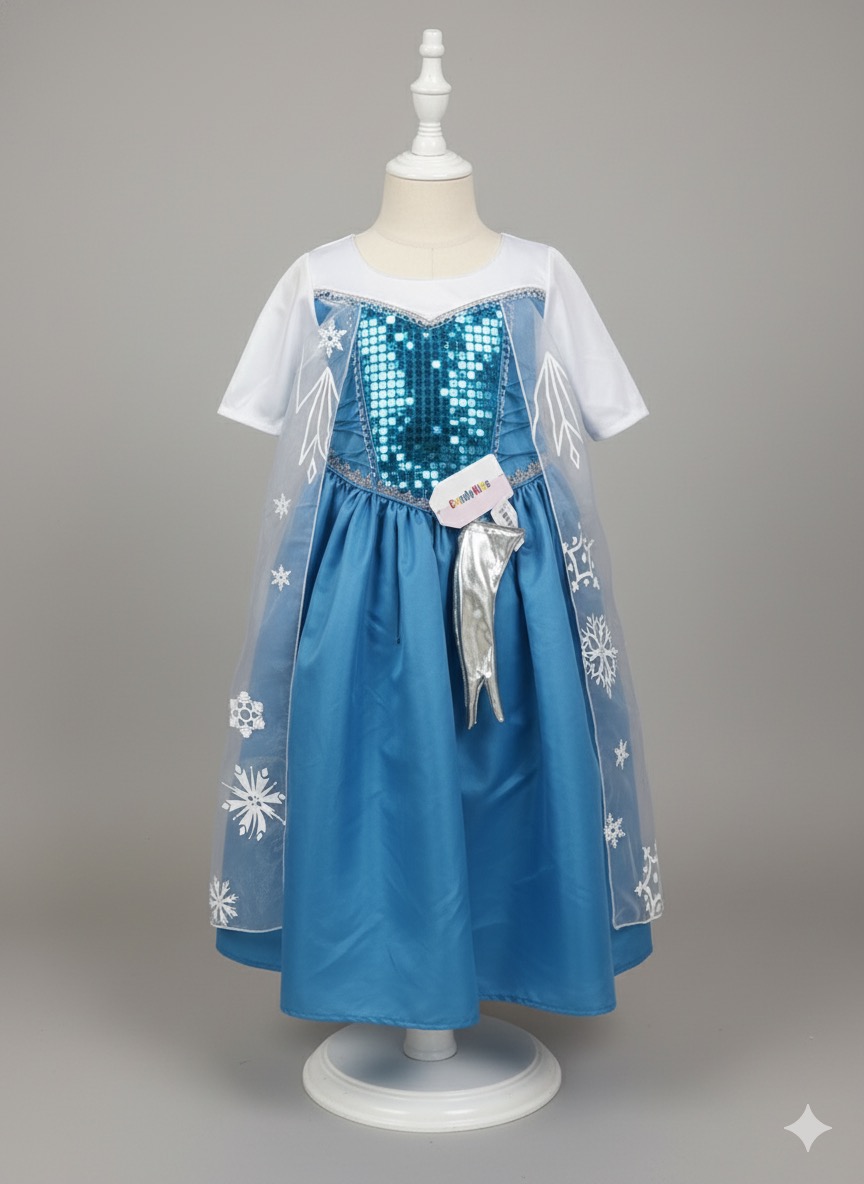 Vestido de princesa Elsa