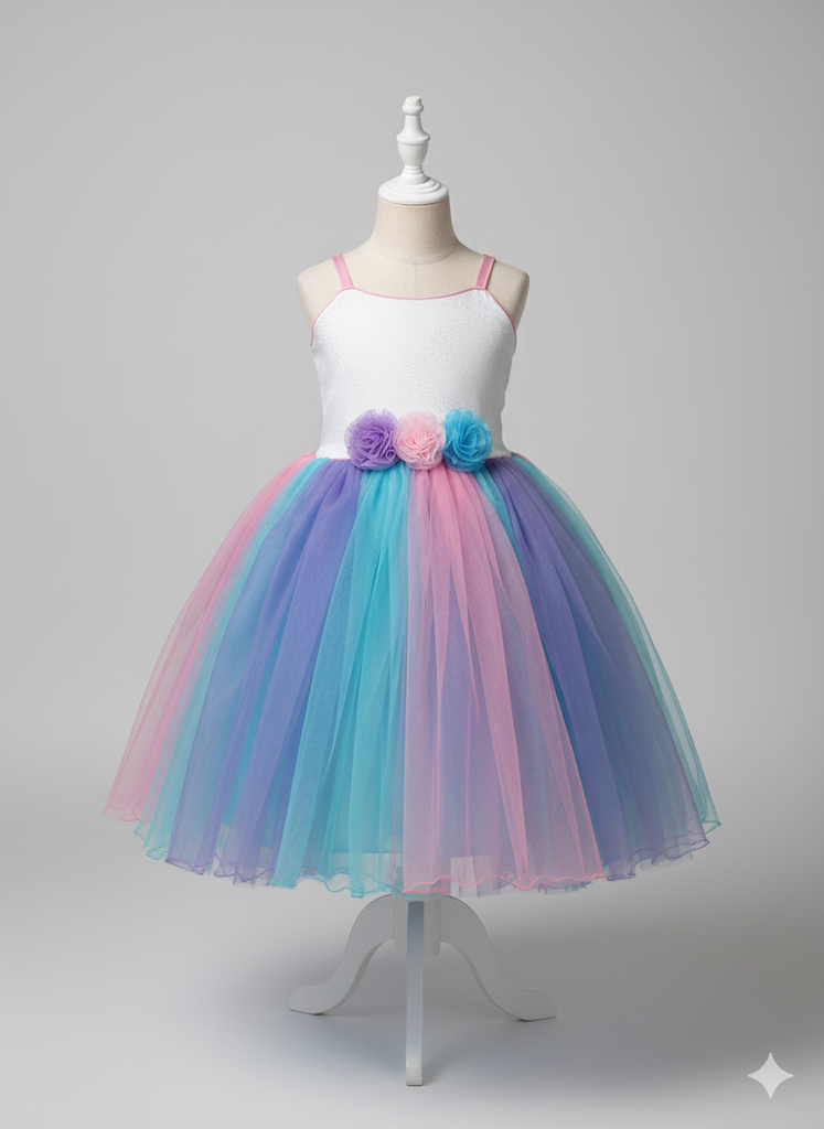 Vestido de fiesta para niña