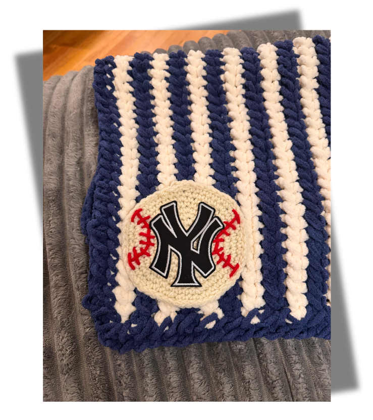 Handmade New York Yankees Blanket