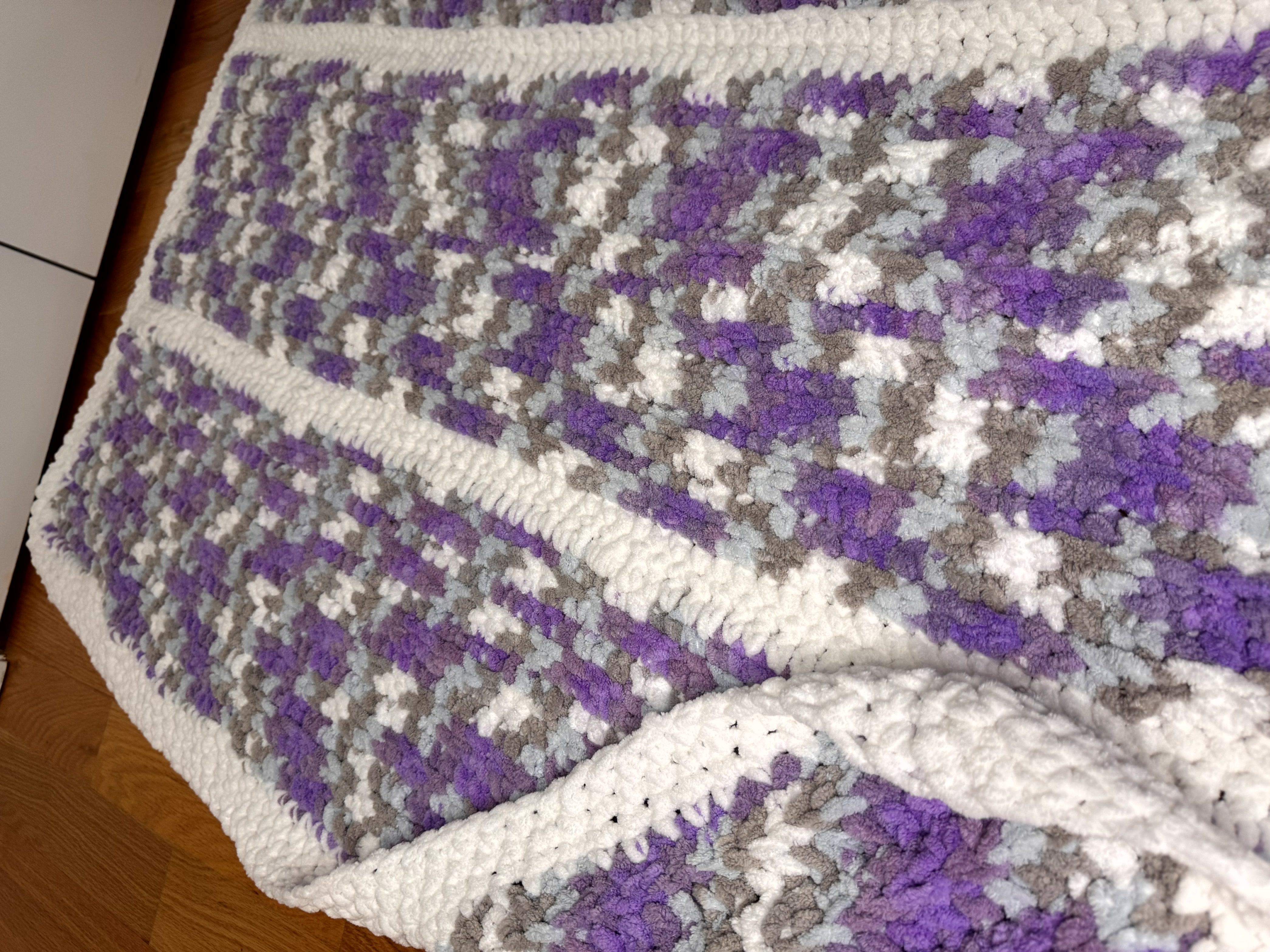 Handmade Lavender Lovely Blanket
