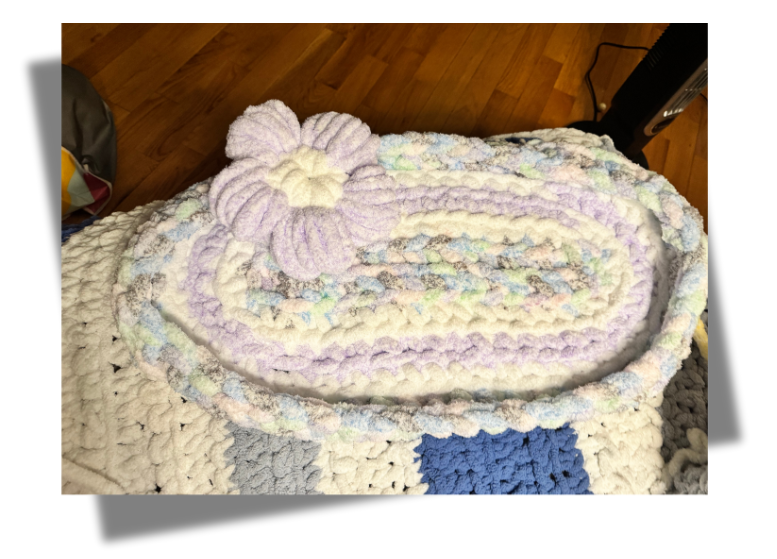 Handmade Plush Doggie Bed