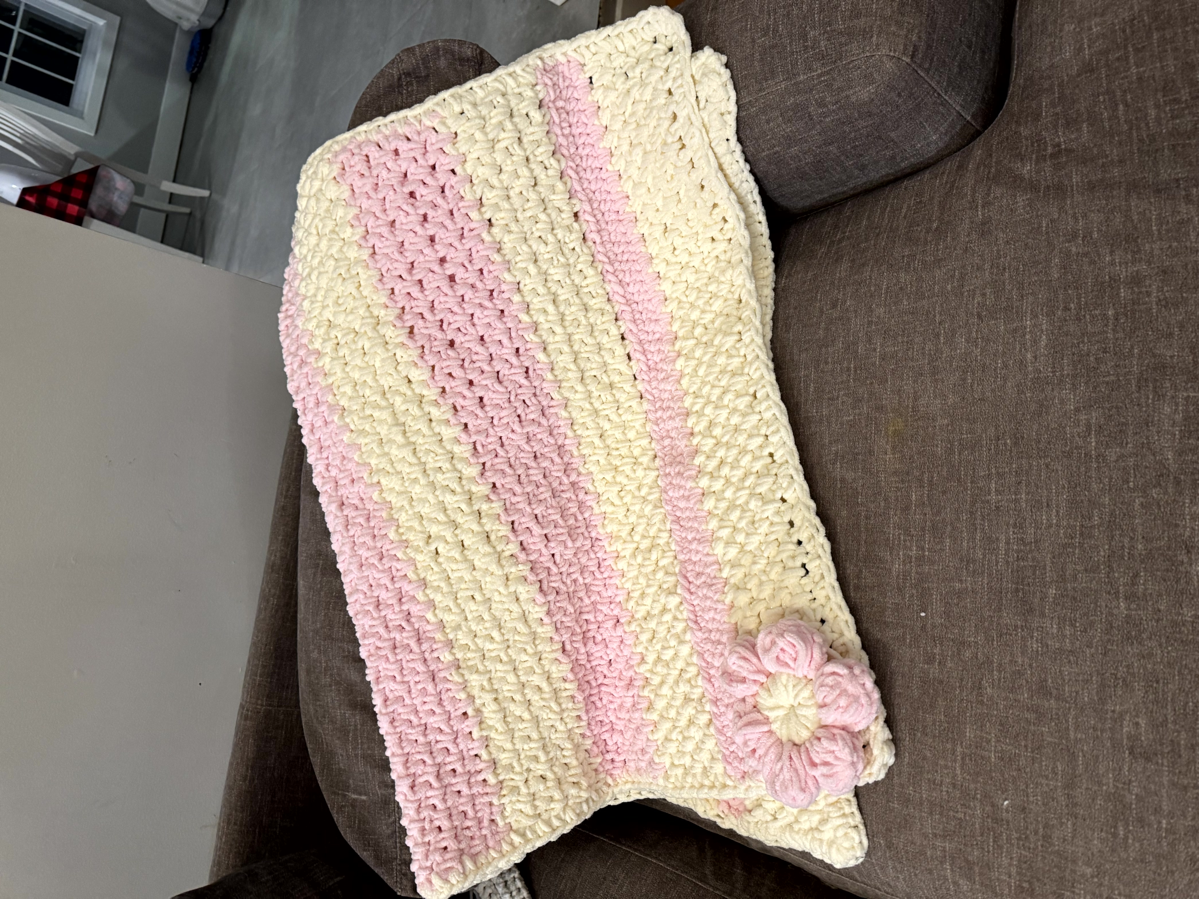 Handmade Sweetness Crochet Baby Blanket
