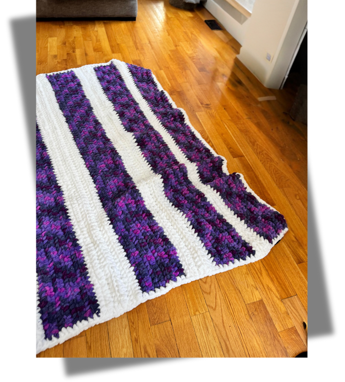 Handmade Chunky Knit Blanket