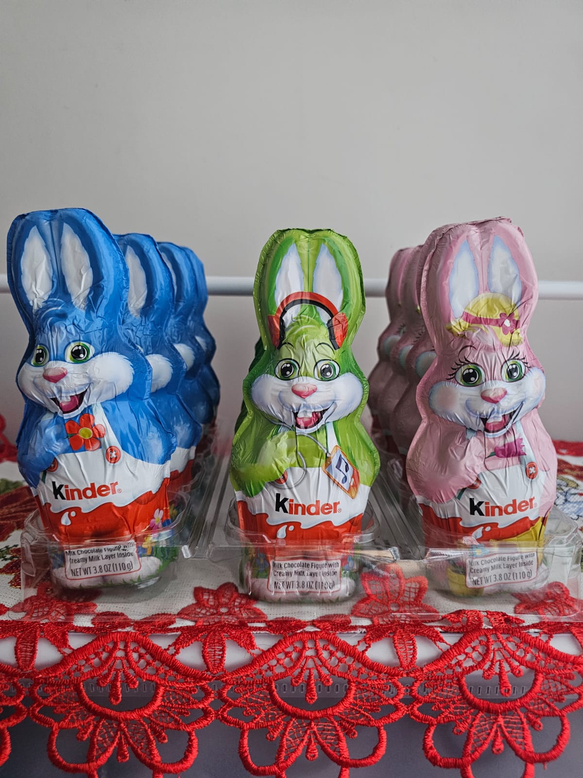 Kinder Conejos de Chocolate