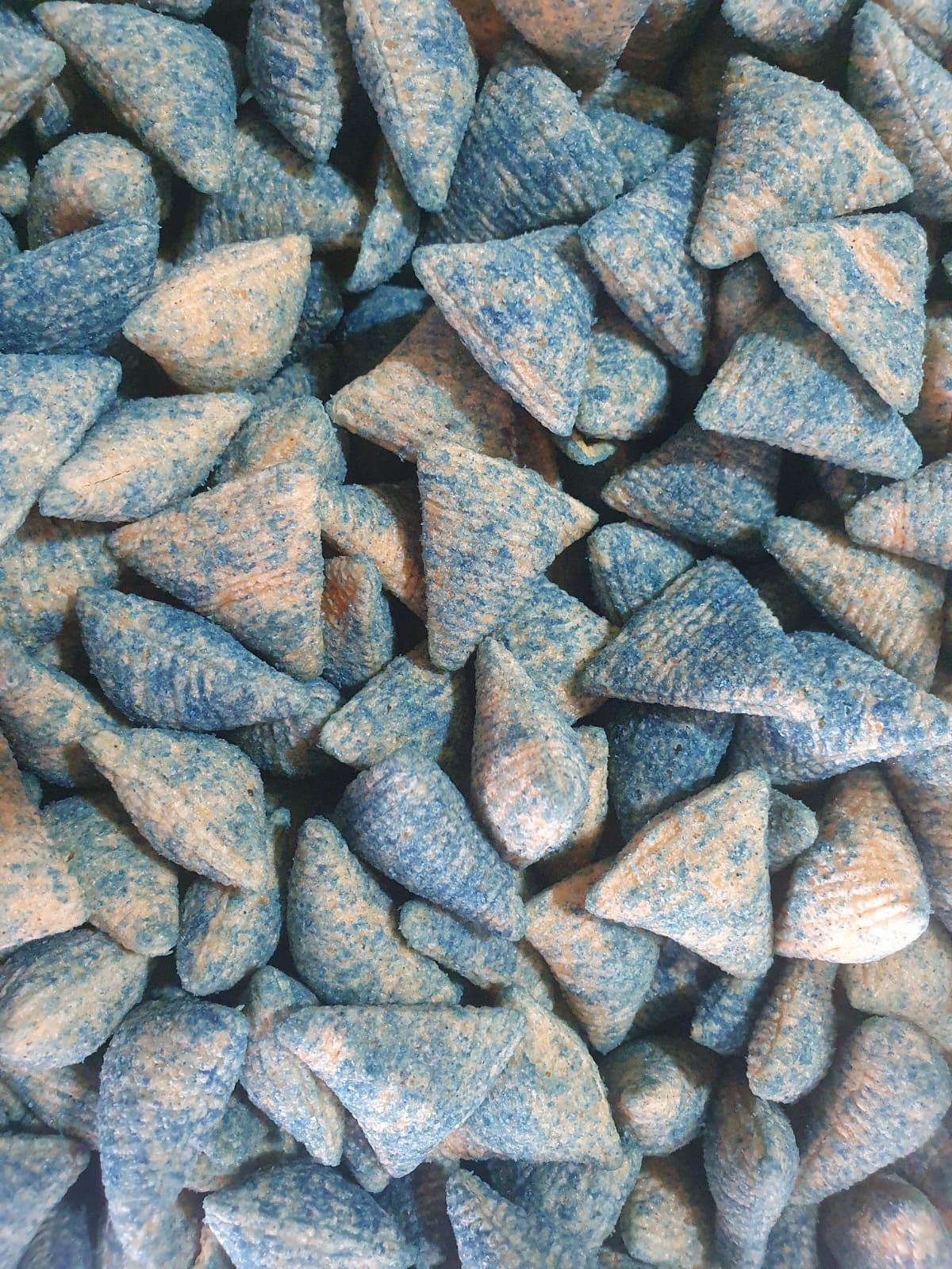 Botana tipo Dorito 3d Azul