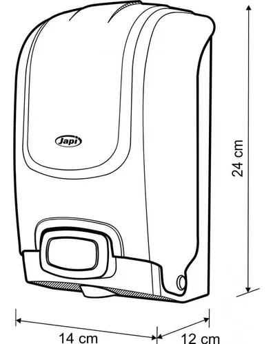 Dispenser de Sabonete Líquido Japi