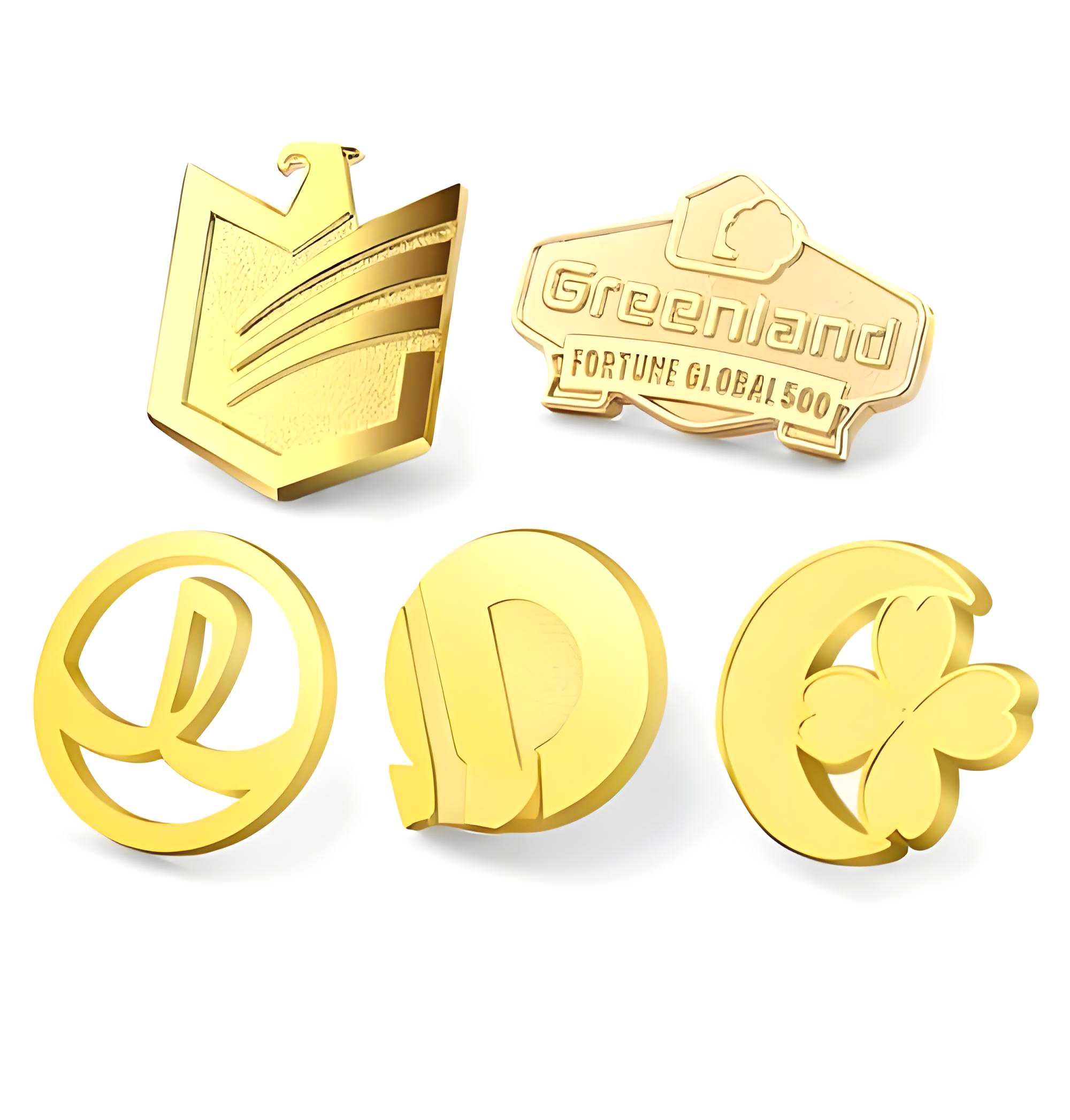 Die-Struck Pins (No Color)