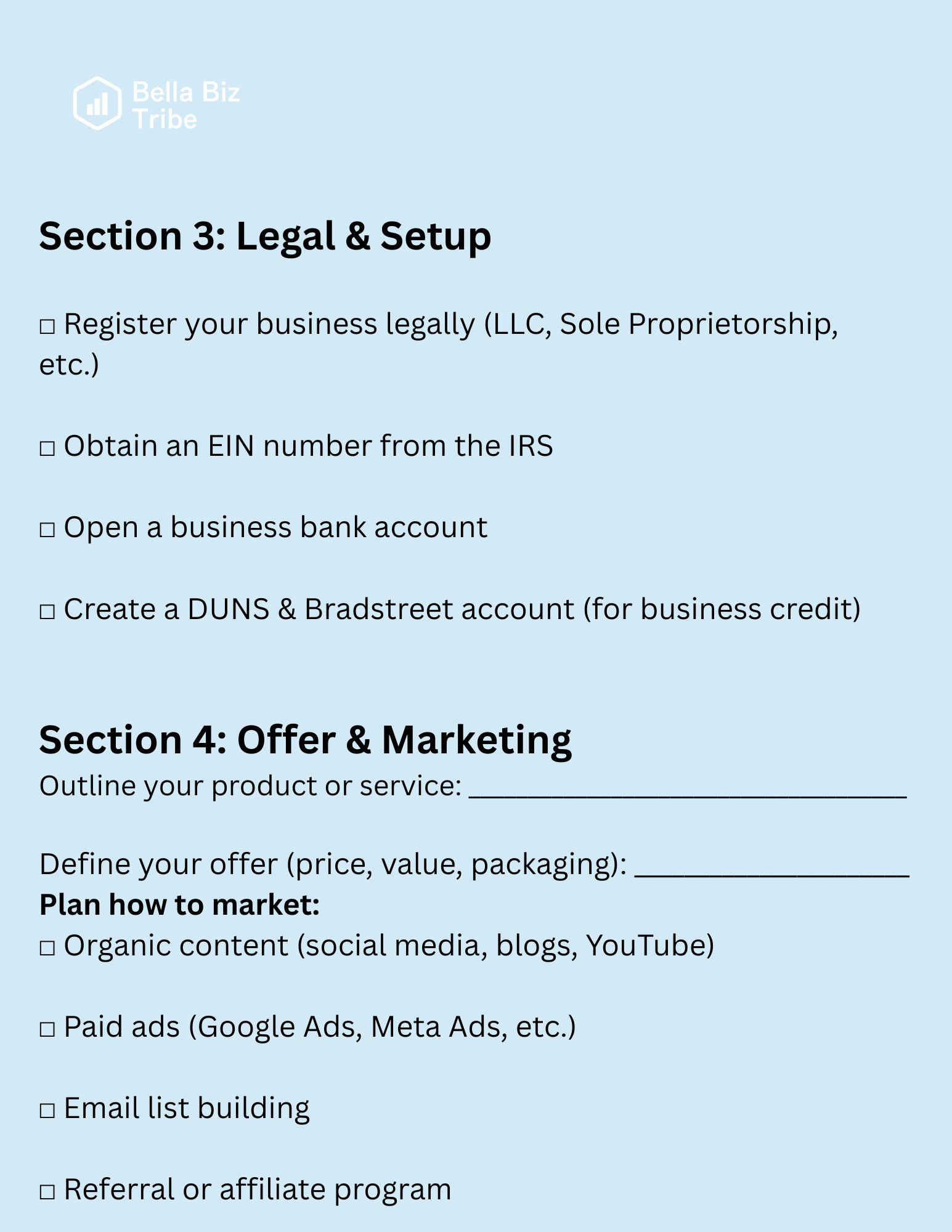 Build Your First Business (Adults)