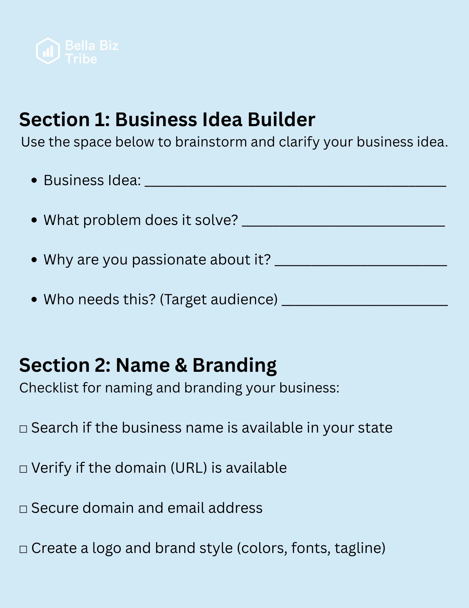 Build Your First Business (Adults)