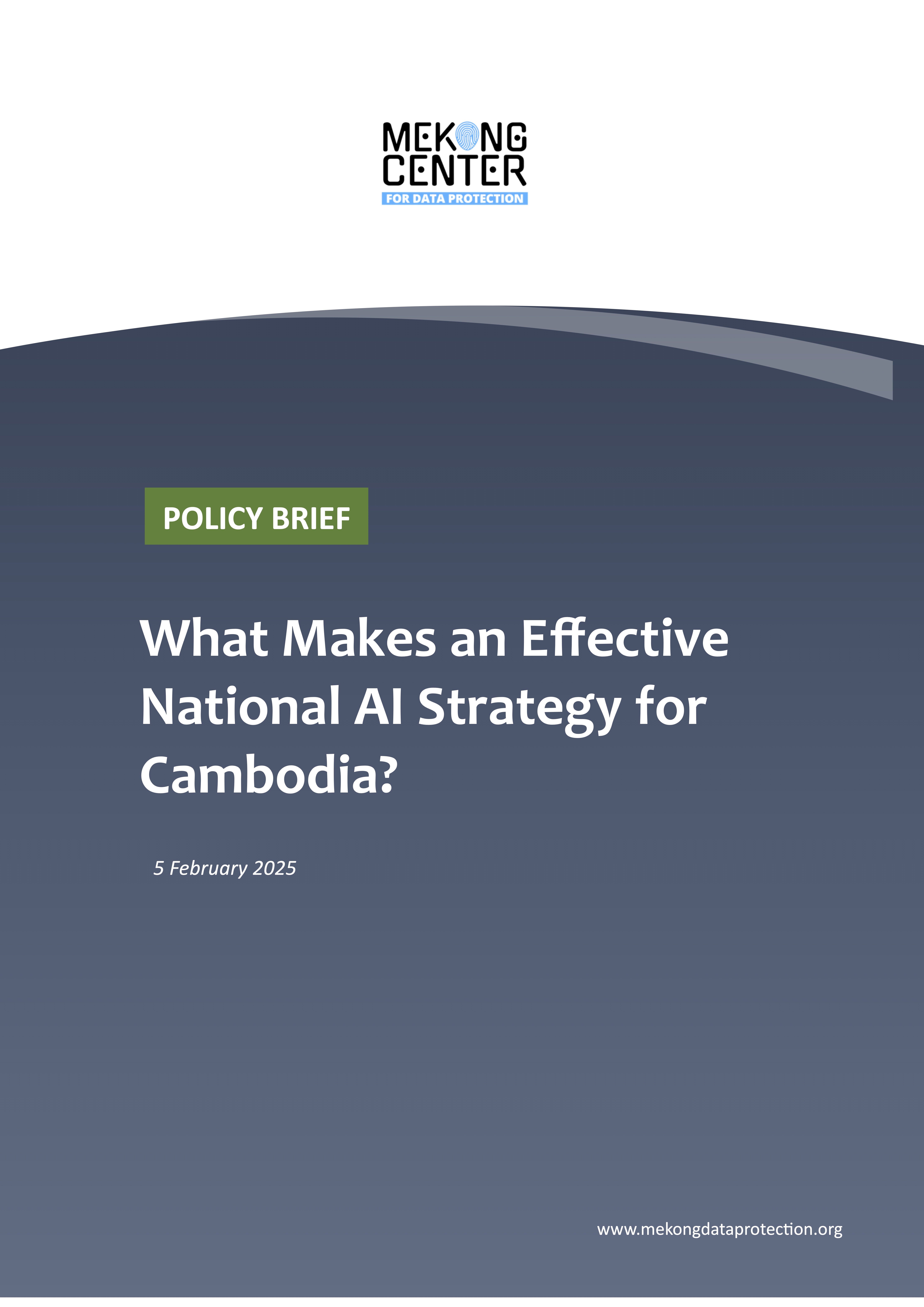 What Makes an Effective National AI Strategy for Cambodia?