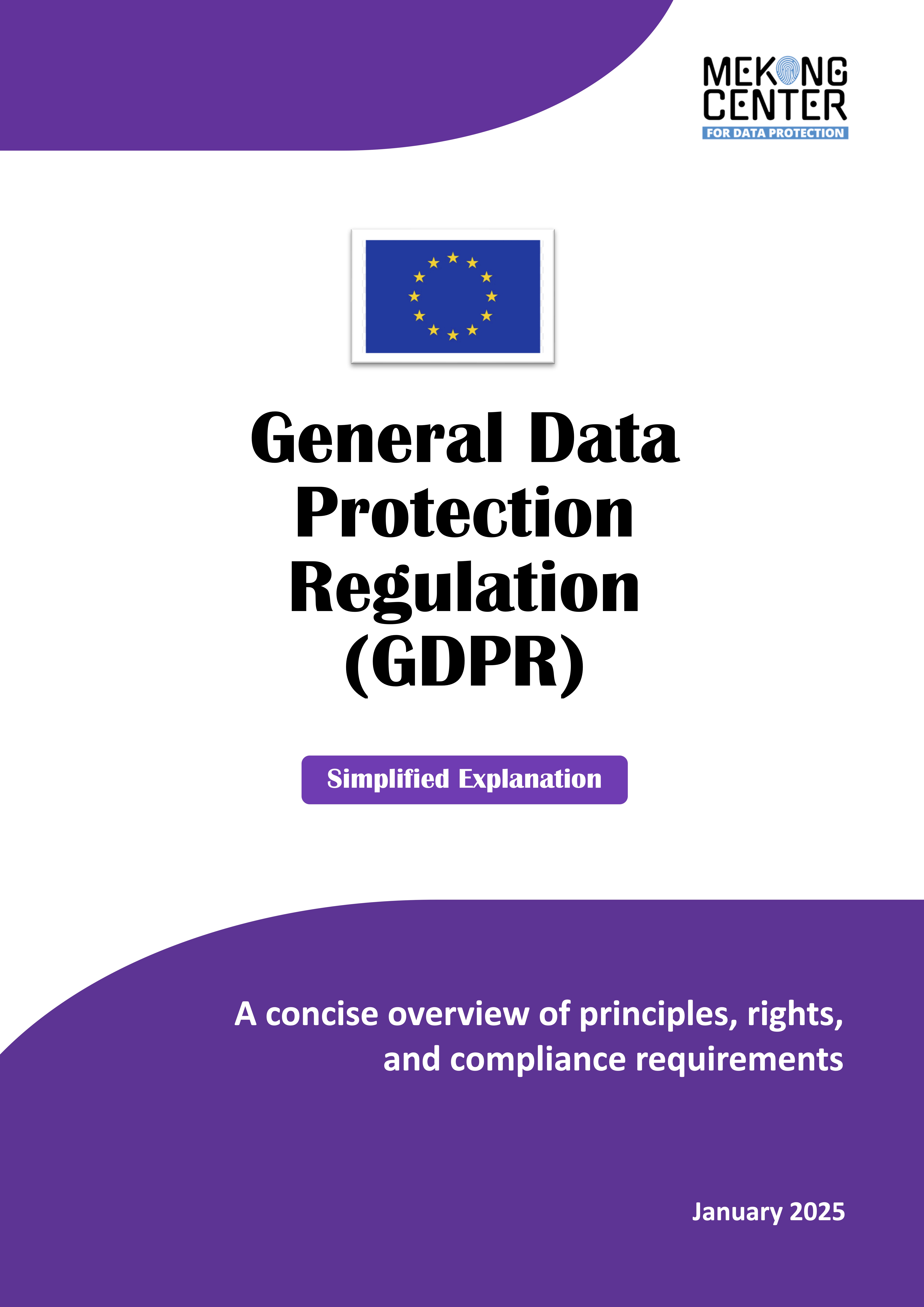 General Data Protection Regulation (GDPR)