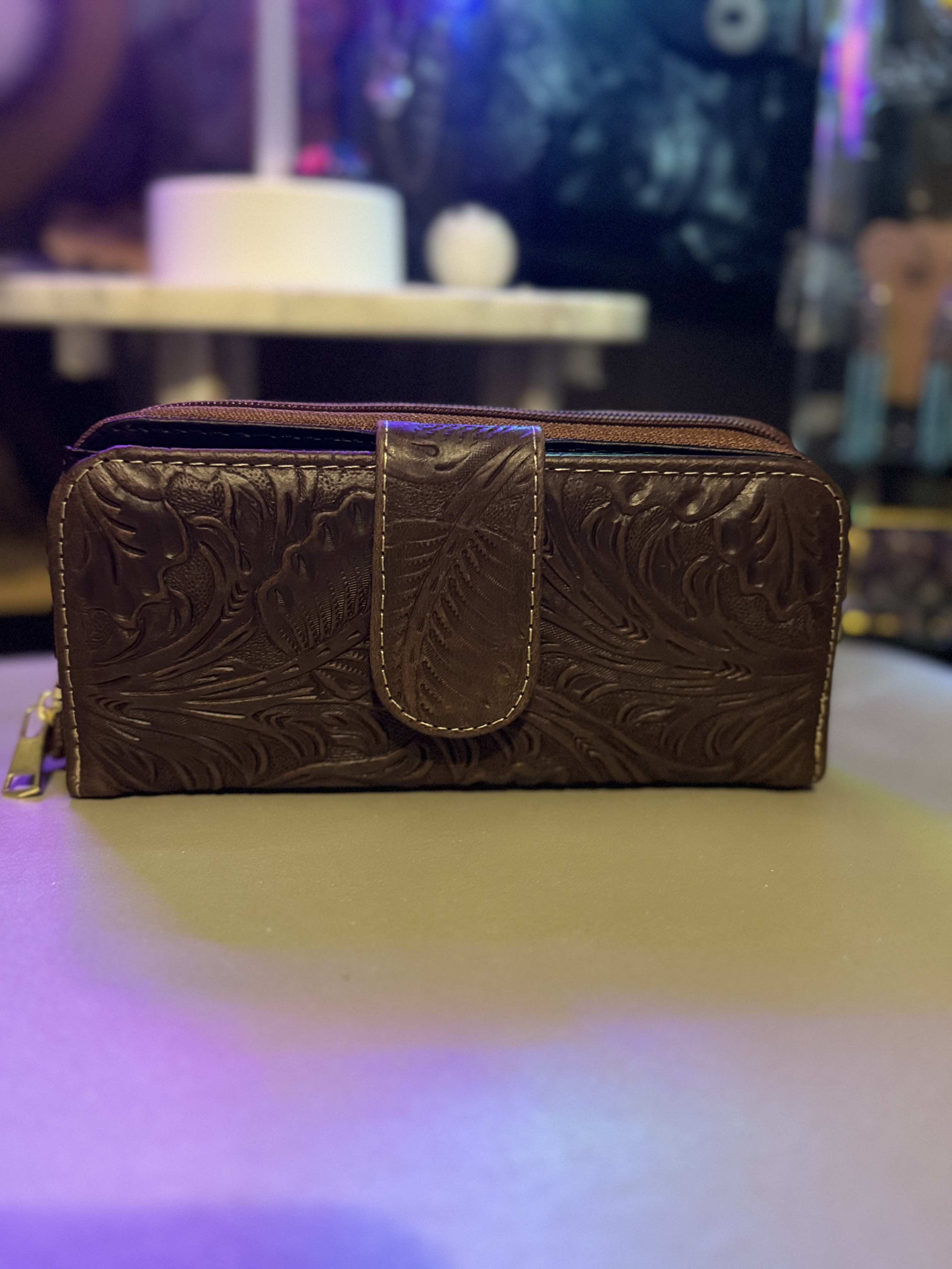 Brown Leather Wallet