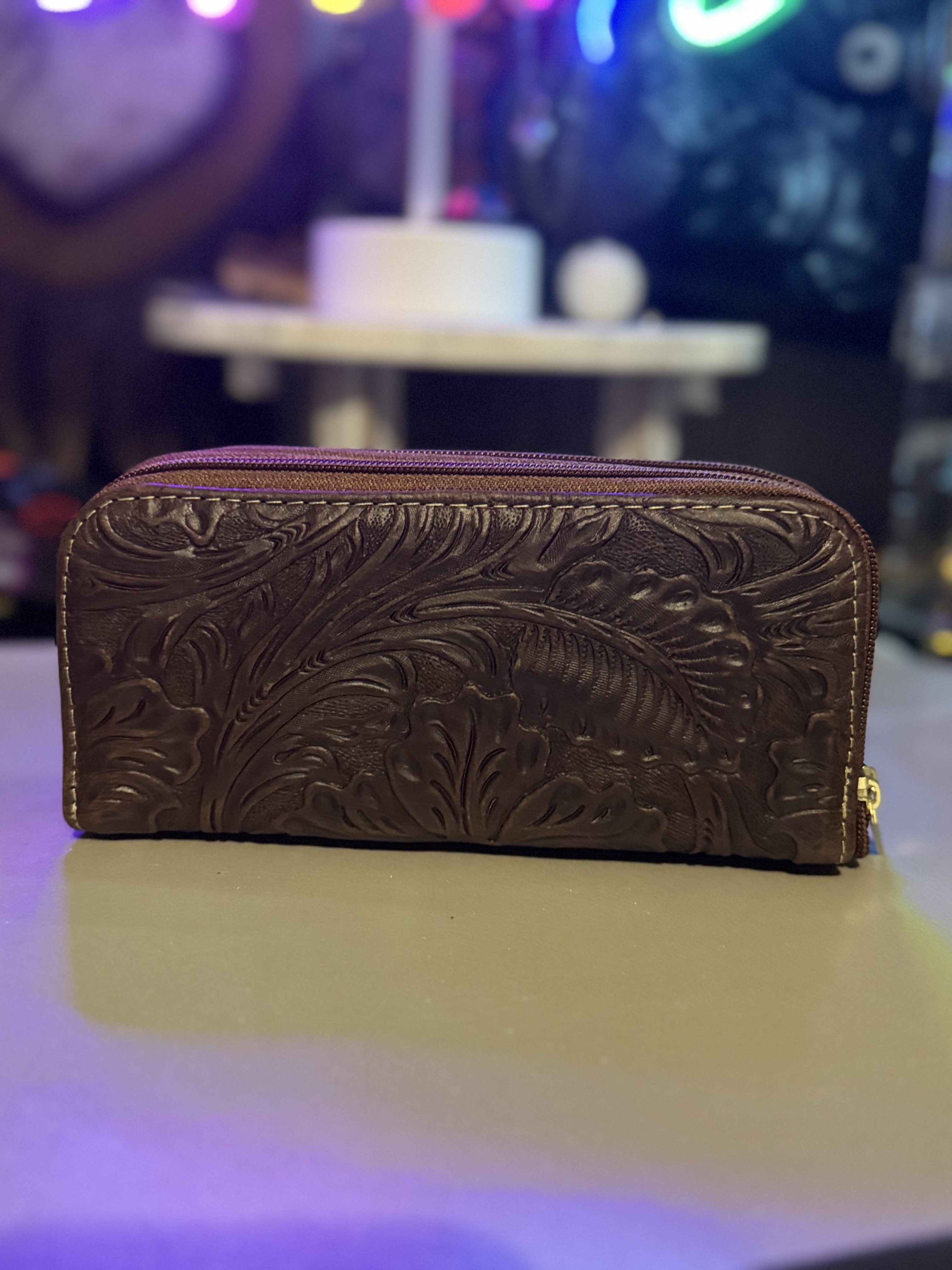 Brown Leather Wallet