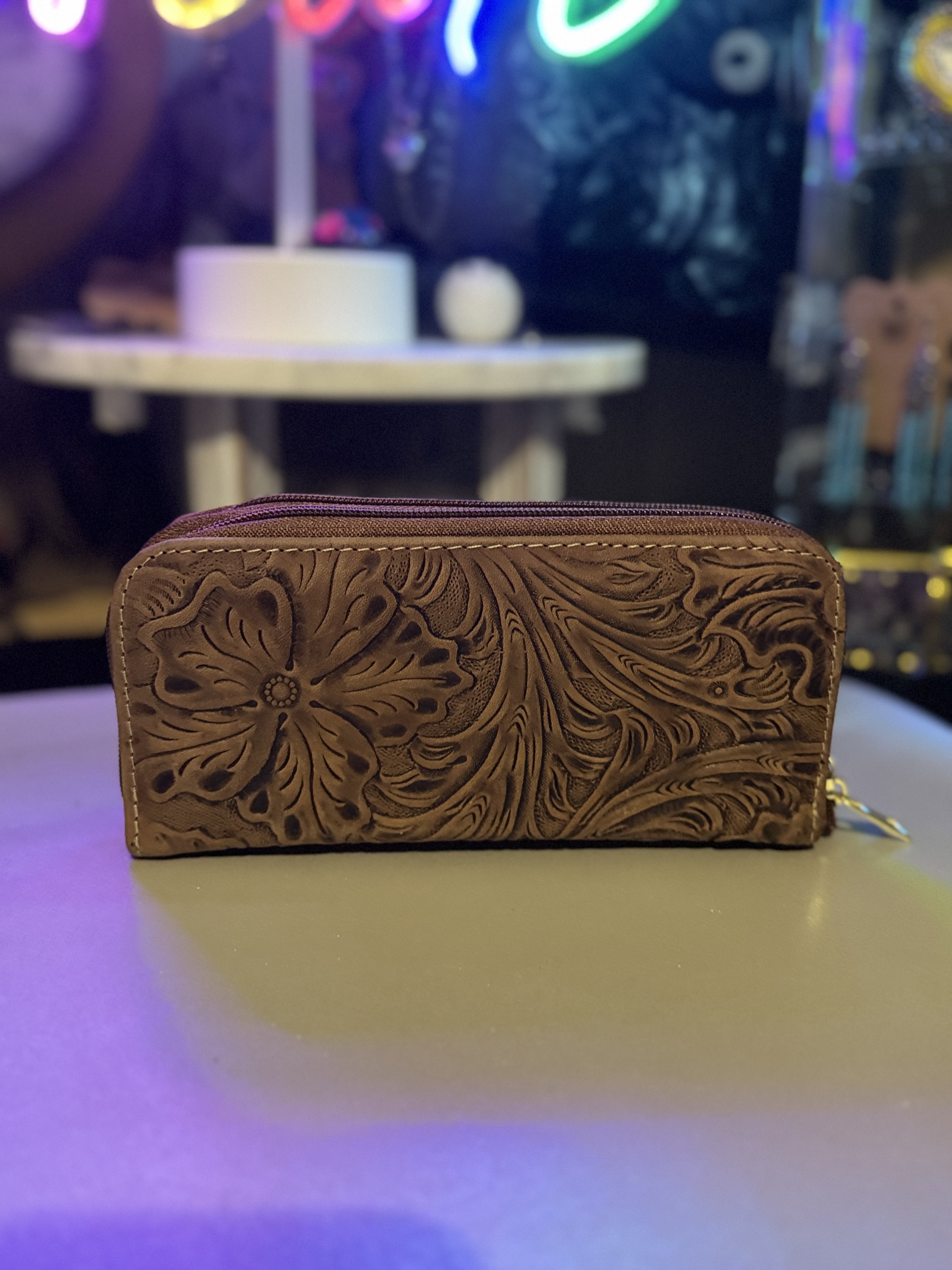 Brown Leather Wallet
