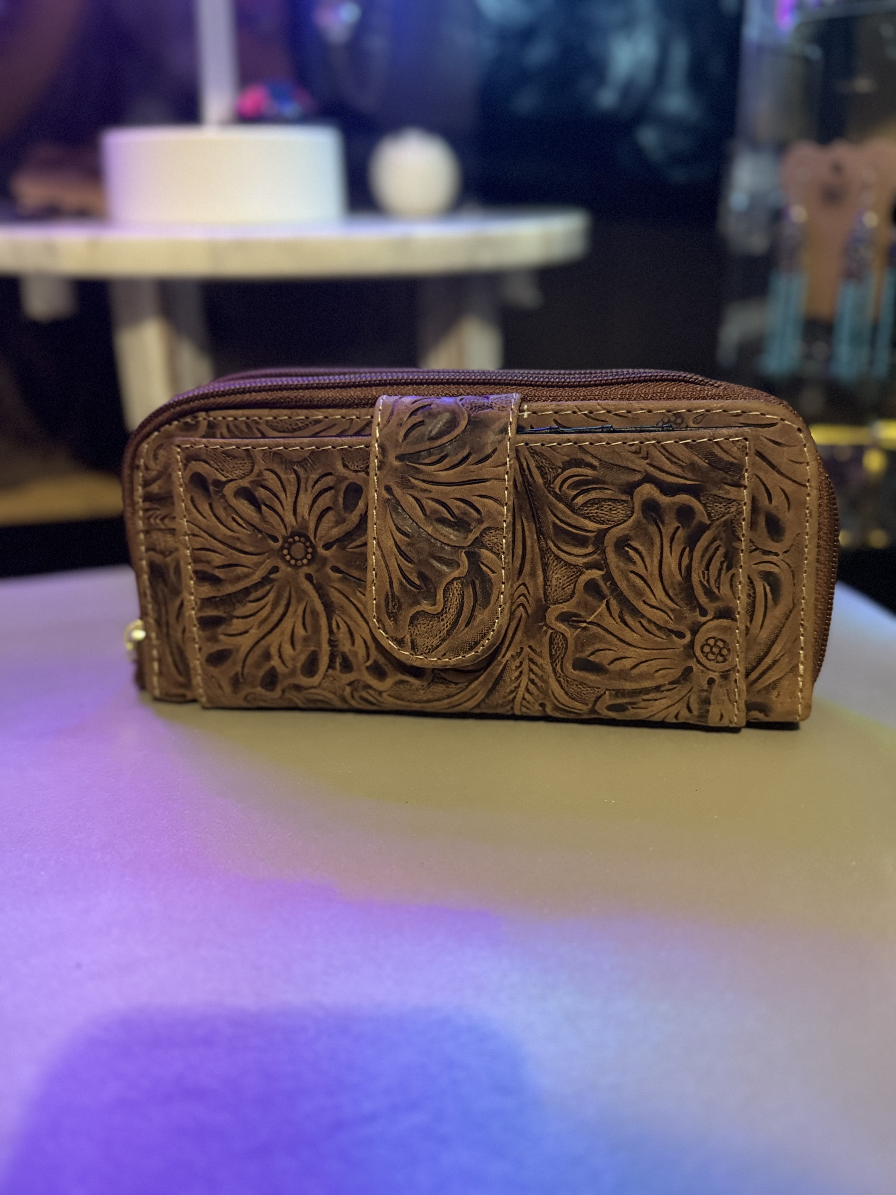 Brown Leather Wallet