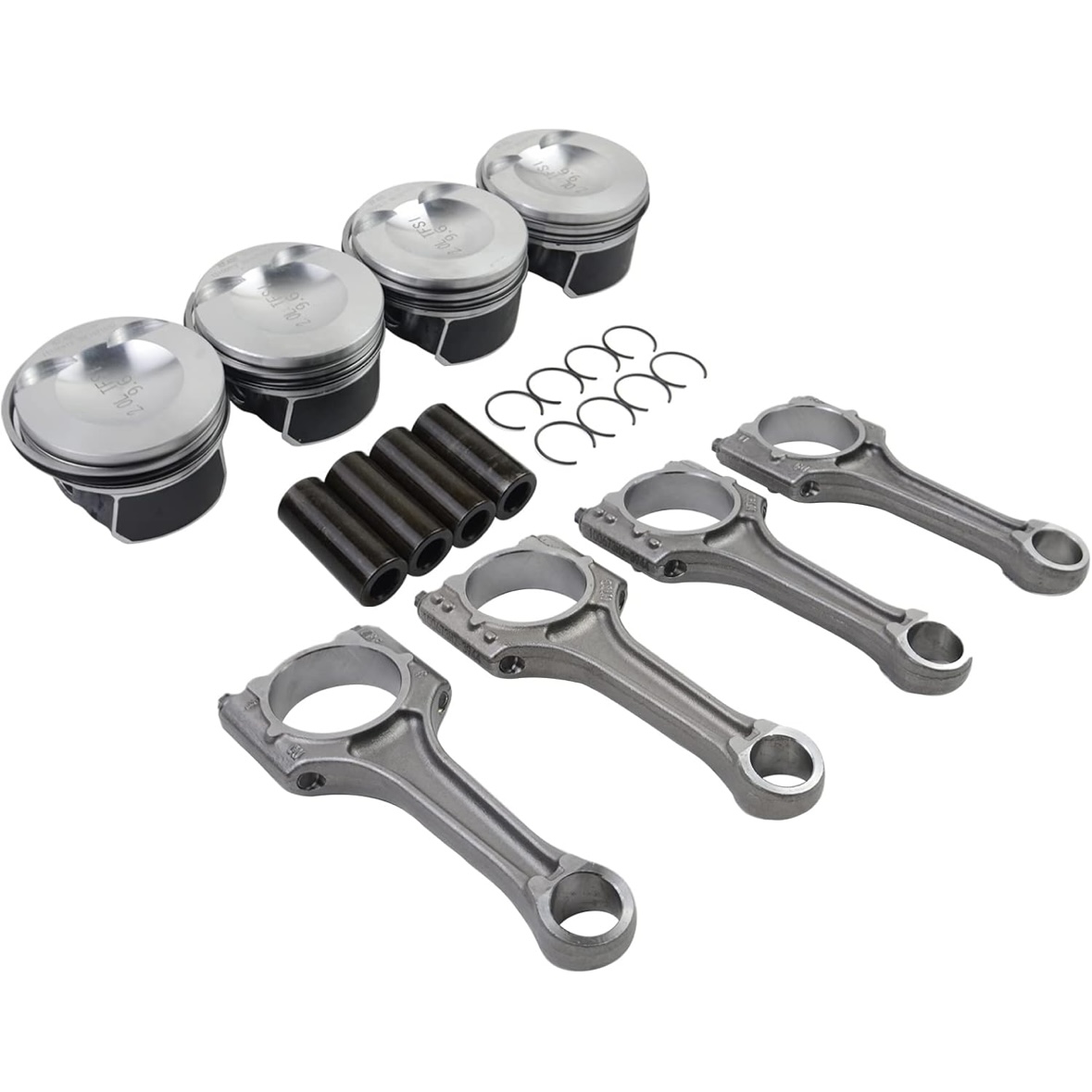Volkswagen Audi Engine Piston and Connecting Rod Set