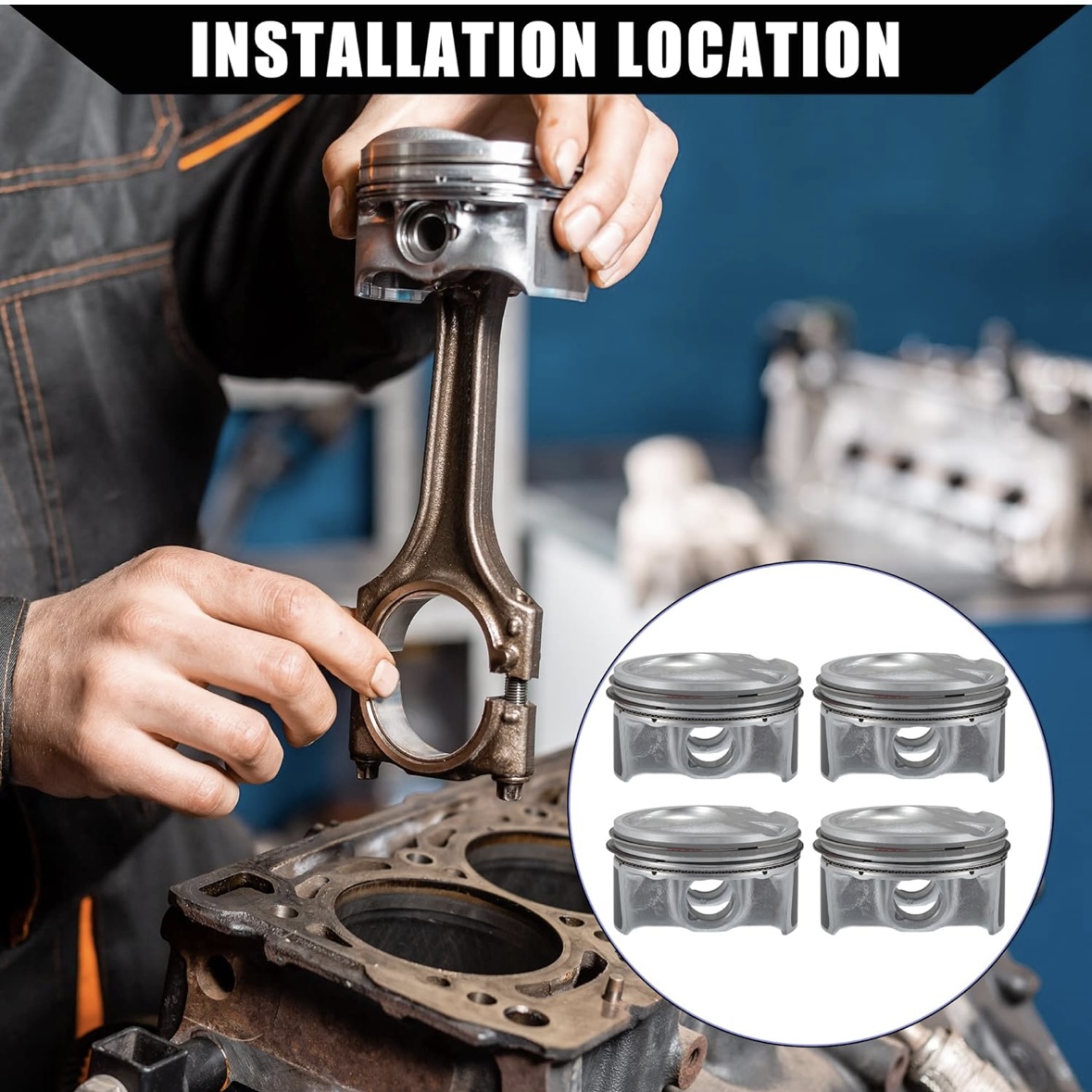 Hyundai KIA Engine Piston 