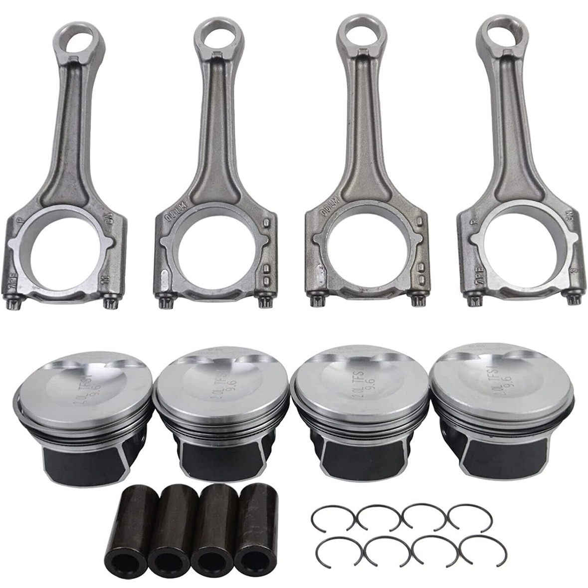 Volkswagen Audi Engine Piston and Connecting Rod Set