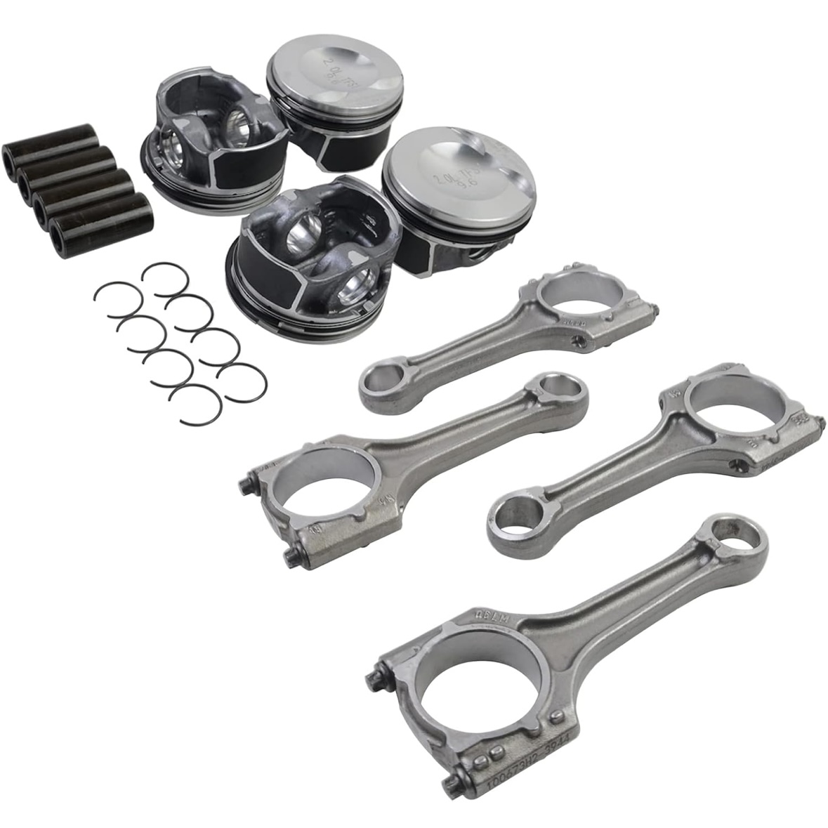 Volkswagen Audi Engine Piston and Connecting Rod Set