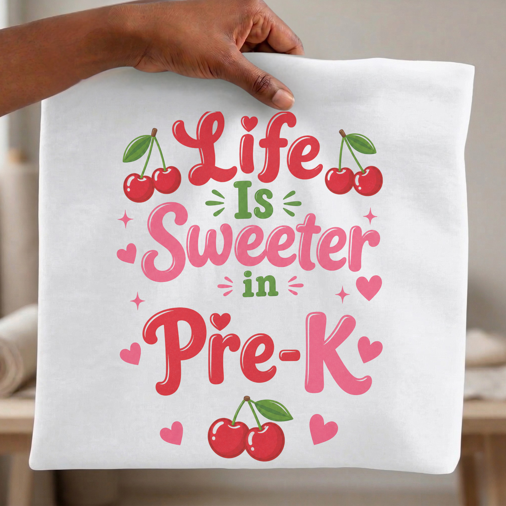 Life Is Sweeter Cherry PNG Bundle, Grade Level Back to School Shirt Designs, Pre-K Kindergarten 1st-6th PNG