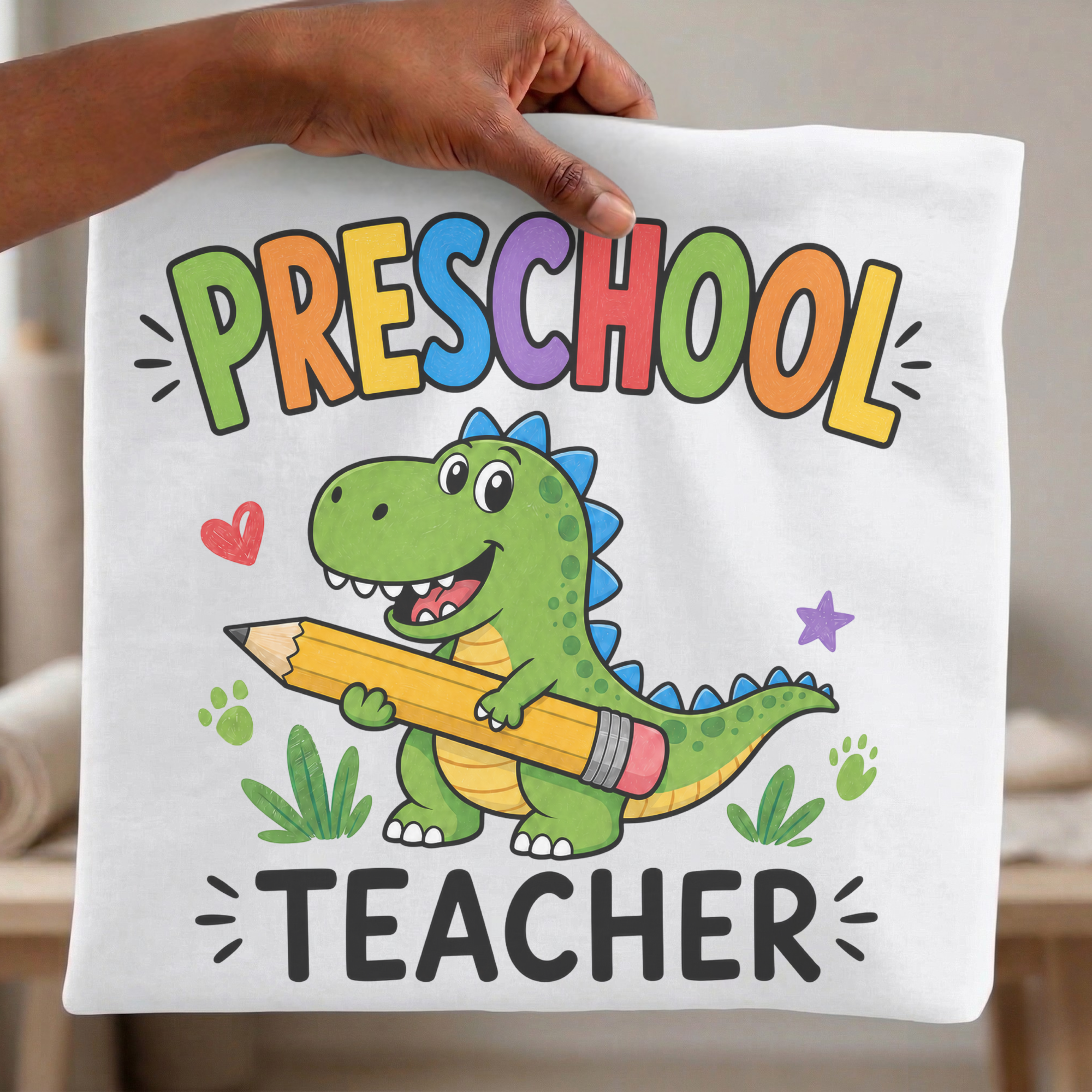 Dinosaur Teacher PNG Bundle, Bright Grade Level Teacher Designs, Pre-K Kindergarten 1st-6th Grade Sublimation PNG