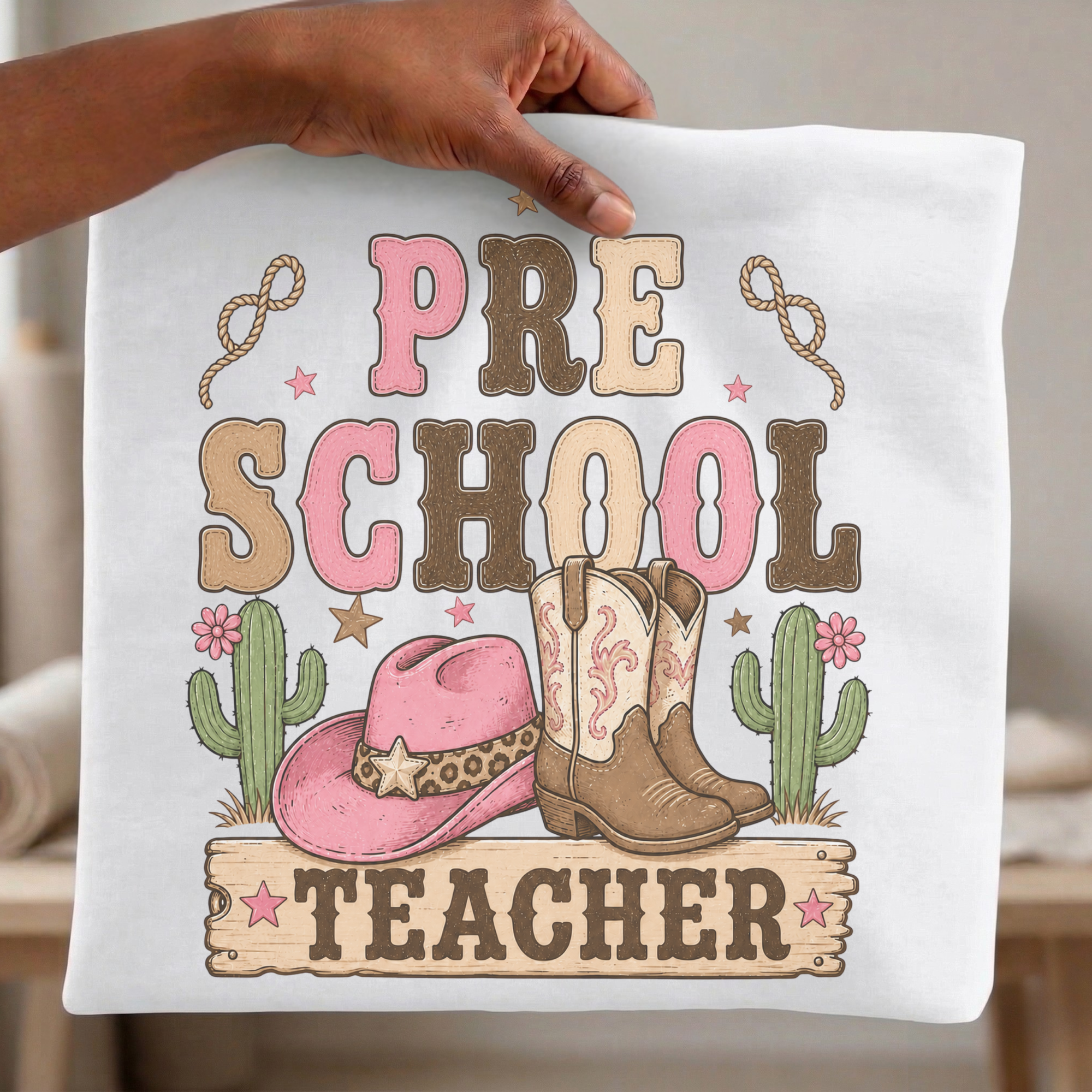 Western Teacher PNG Bundle, Cowgirl Grade Teacher Designs, Pre-K Preschool Kindergarten 1st-6th Sublimation PNG