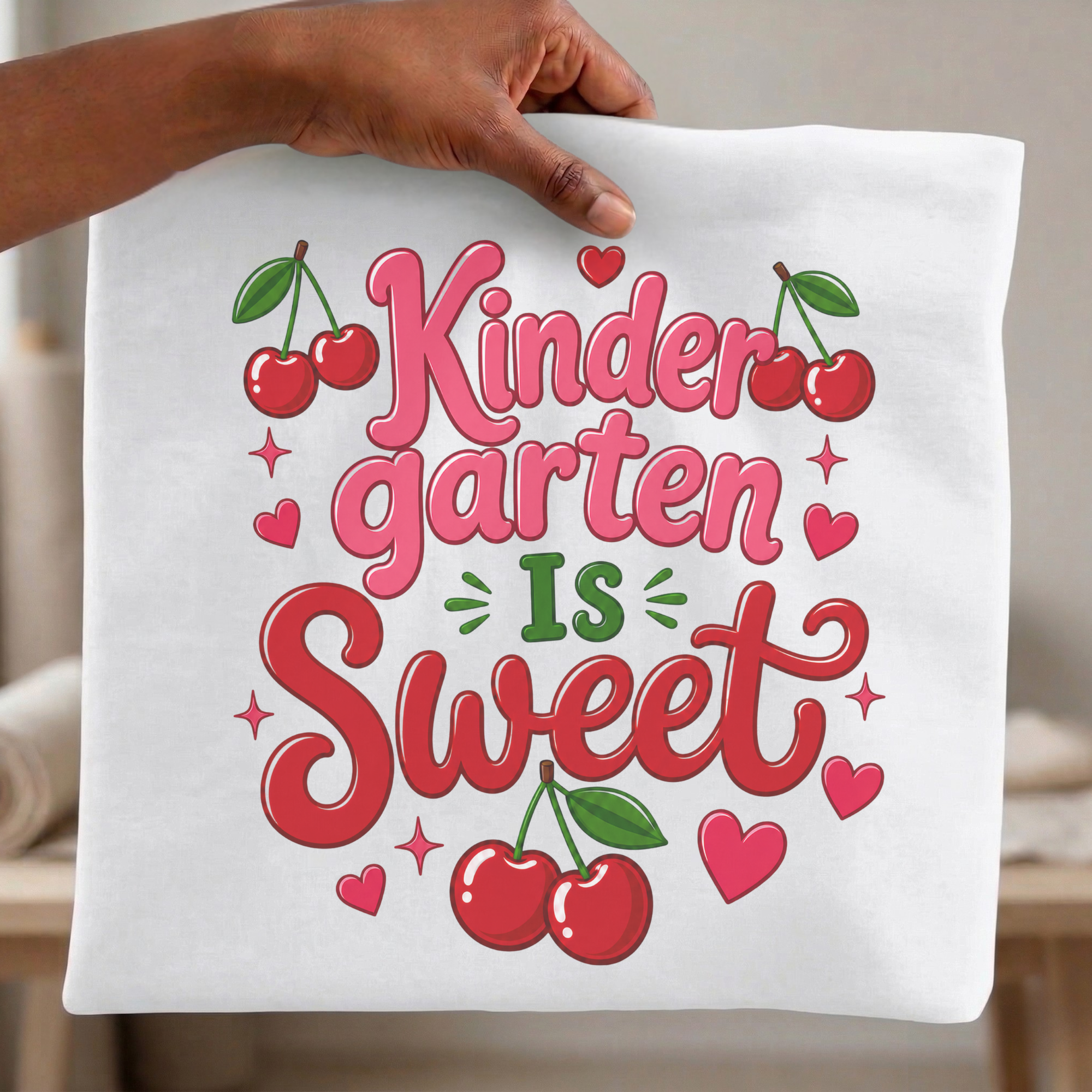 Cherry Back to School PNG Bundle, Grade Level Shirt Designs, Pre-K Kindergarten 1st-6th Grade PNG