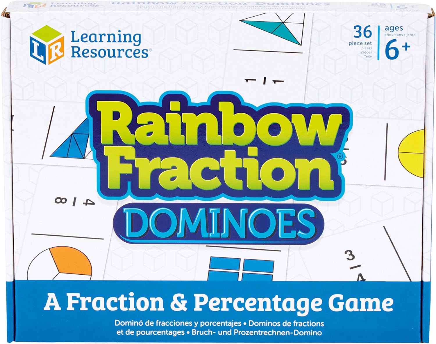 Mokomoji priemonė Trupmenų domino