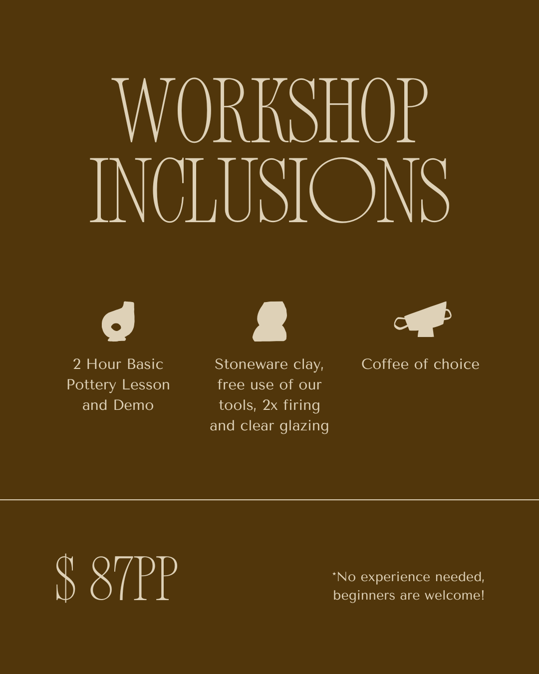 Coffee & Clay: Make Your Own Mug | Wairau Valley Tavern 