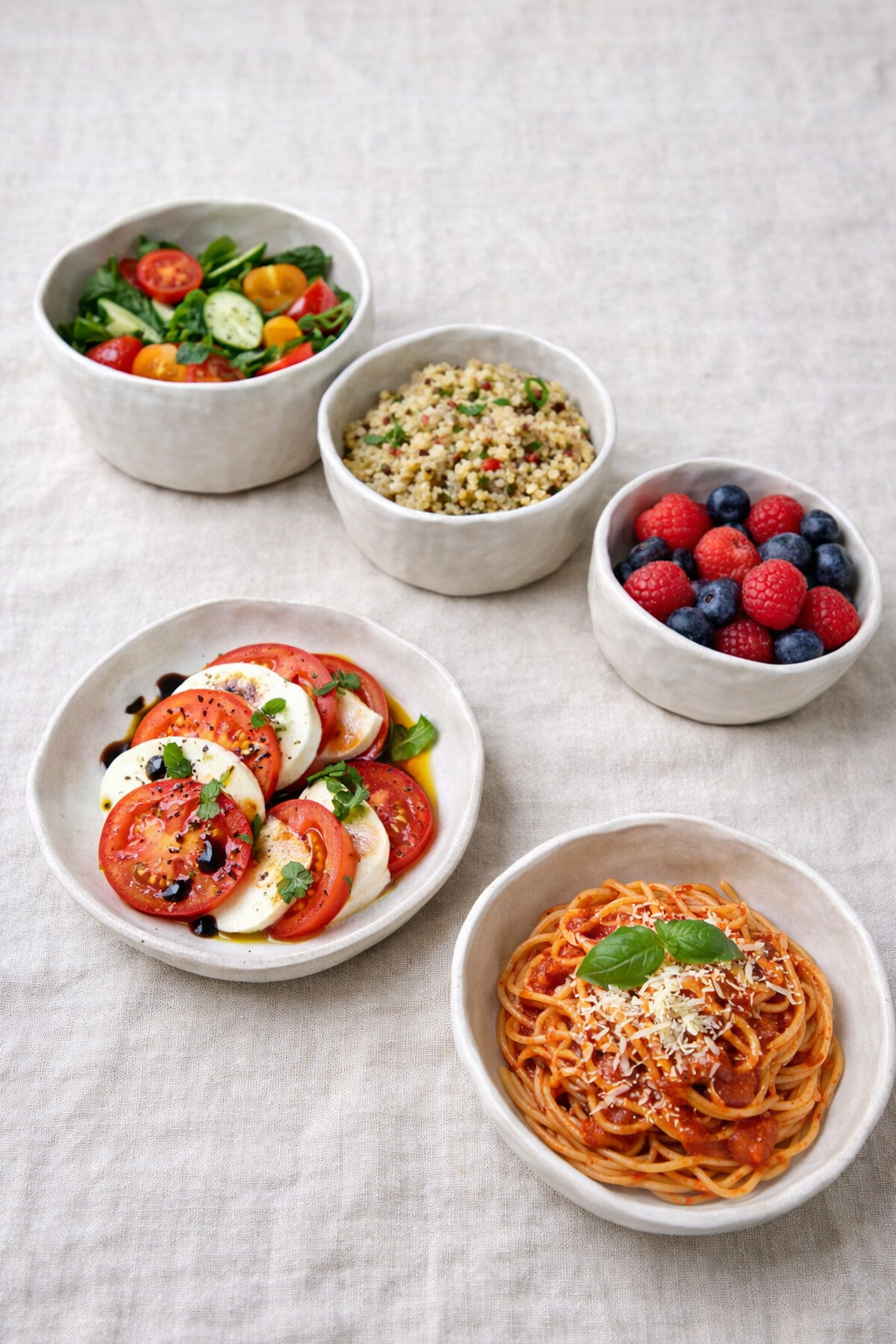 Dish & Bowl Set – Set of 5