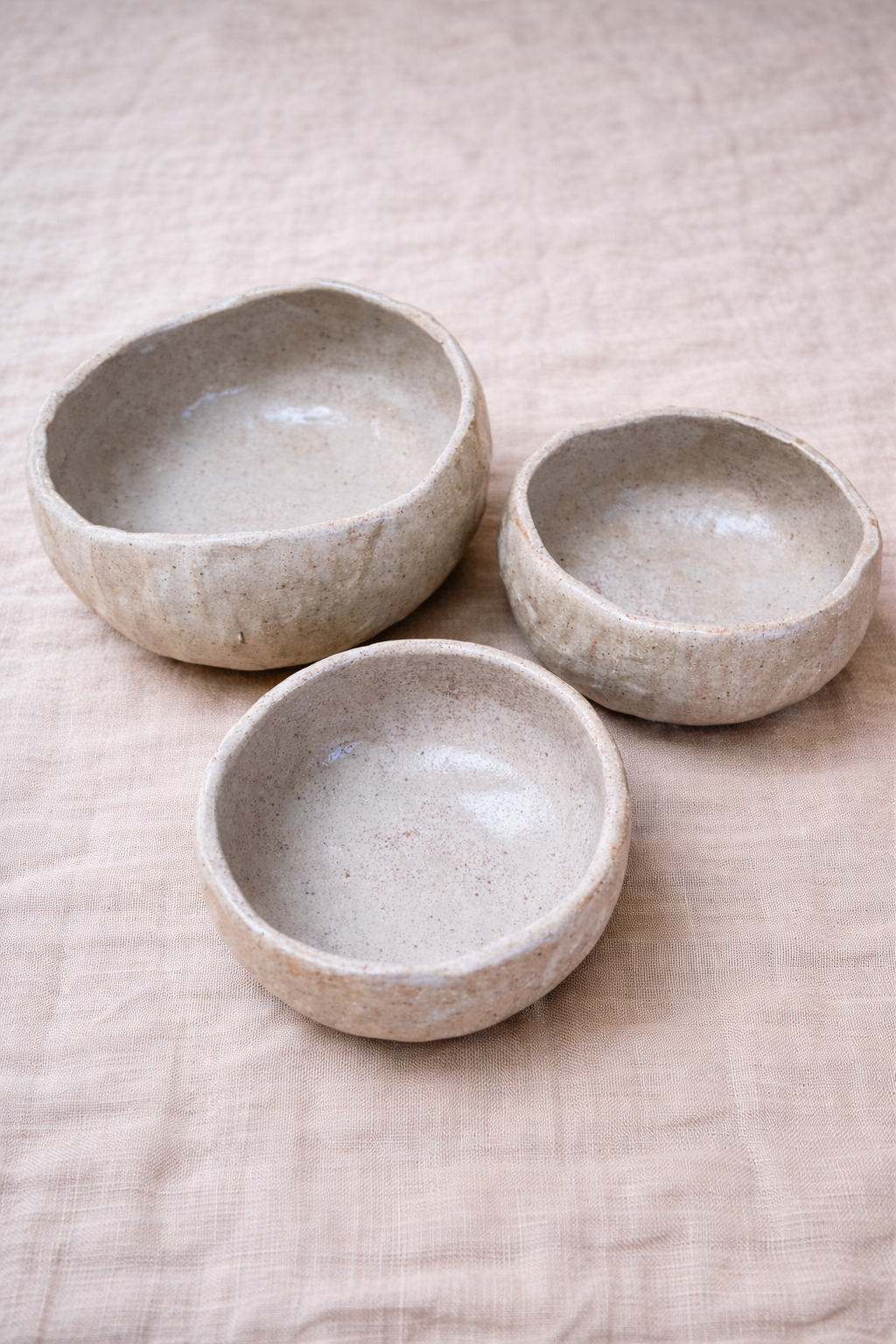 Curved Rim Bowl Set – Set of 3