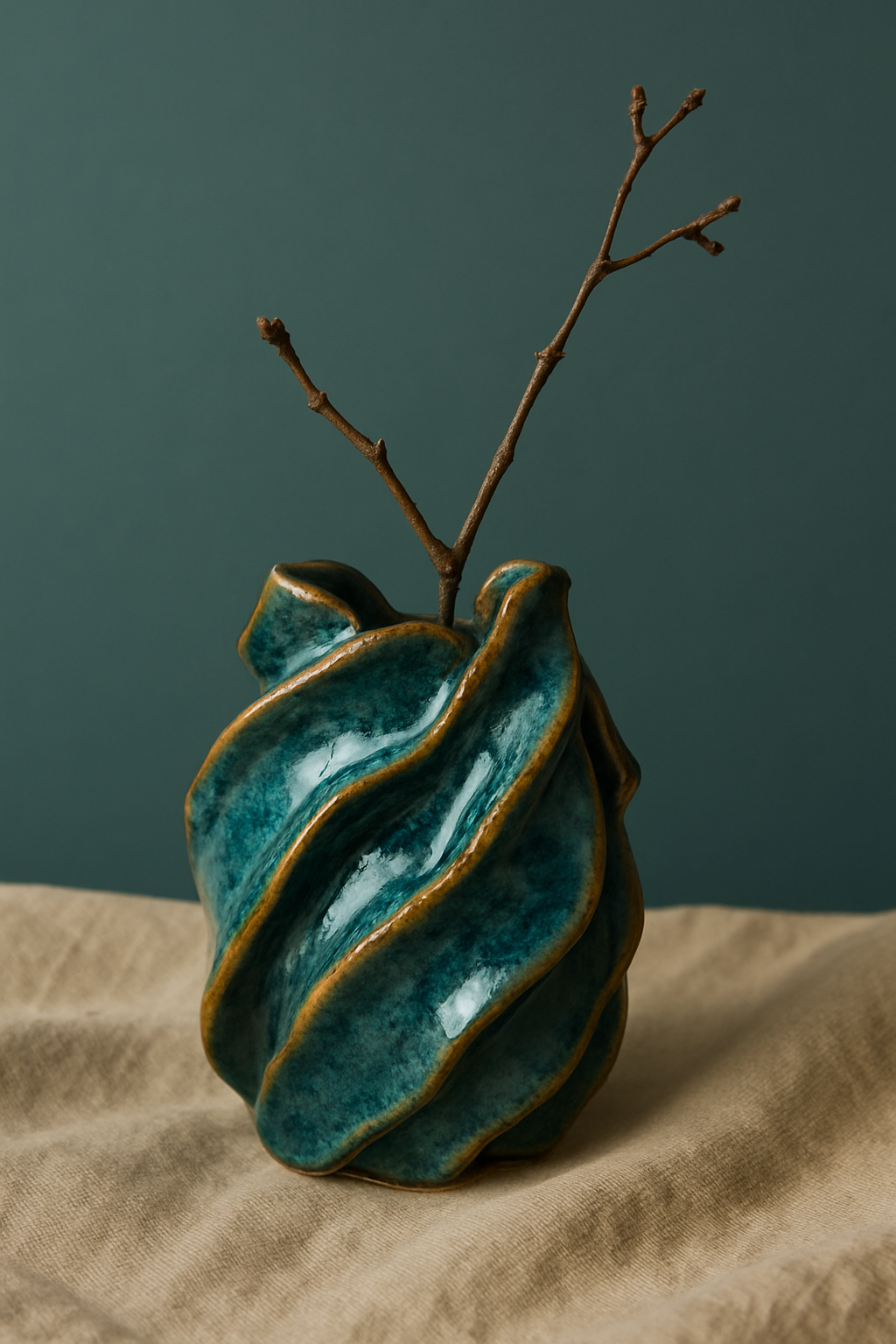 Weathered Earth Vase 1A