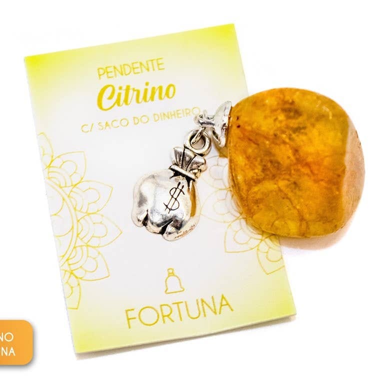 Colgante de citrino